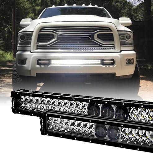 Barre LED 5D-PRO 12"/22"/32"/42"/52" Avec Projecteurs Pour Dodge Ram 2500