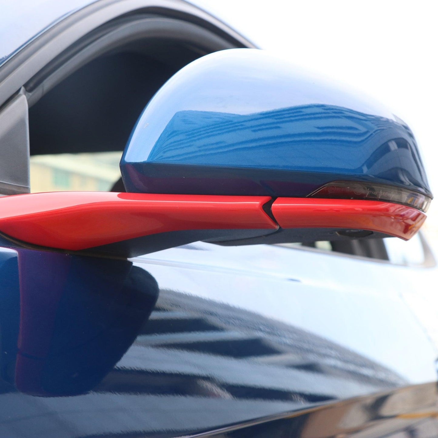 Rearview Mirror Base Decoration Cover Trim Fit For Ford Mustang 2015-2018