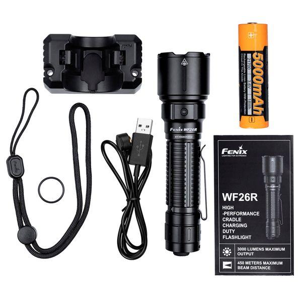 Flashlight Fenix WF26R, 3000 lm - SPEED LIGHT