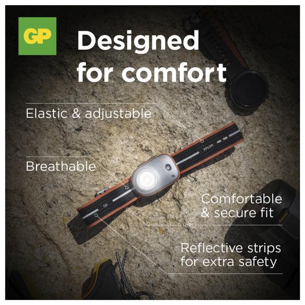 Headlamp GP Xplor PHR 16, 300 lm - SPEED LIGHT