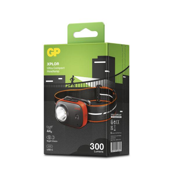 Headlamp GP Xplor PHR 16, 300 lm - SPEED LIGHT