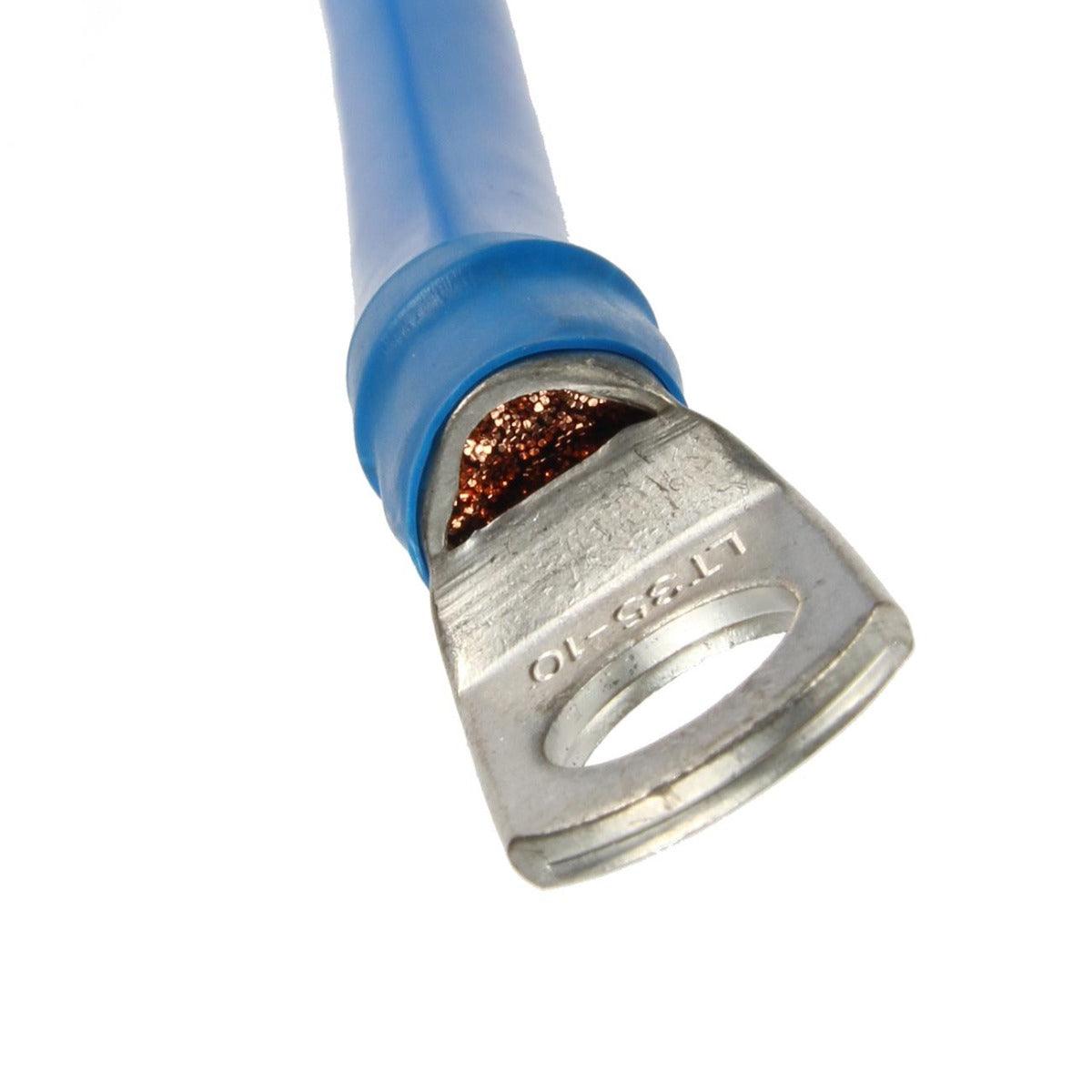 (2pcs/set) Blue 35 Square Coppre Wire