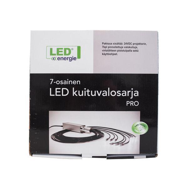 Fiber light kit Led Energie 7-piece, 12W, 3000K - SPEED LIGHT