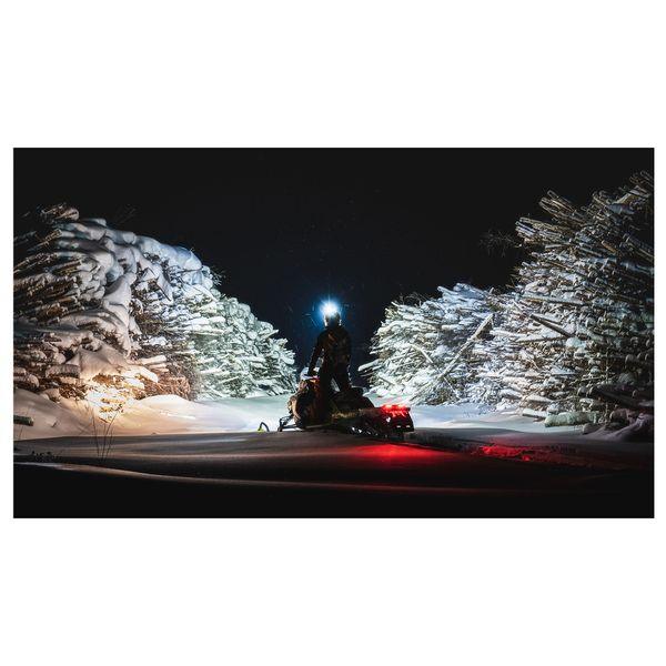 Snowmobile light/helmet light LUMONITE Leader, 6838 lm - SPEED LIGHT