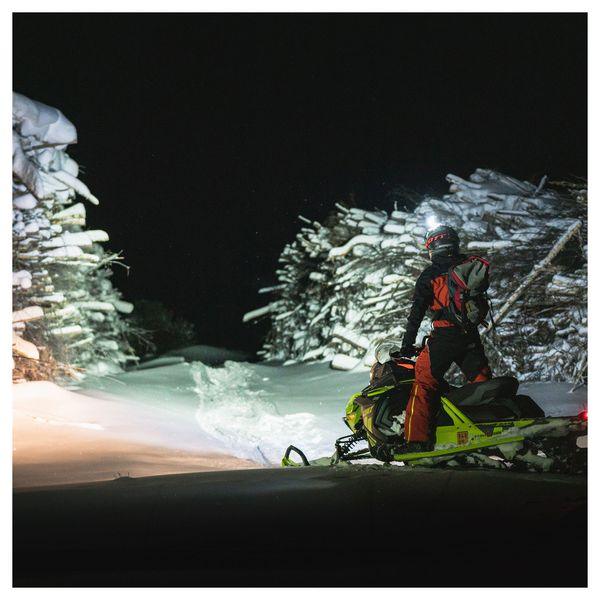 Snowmobile light/helmet light LUMONITE Navigator2, 4195 lm - SPEED LIGHT