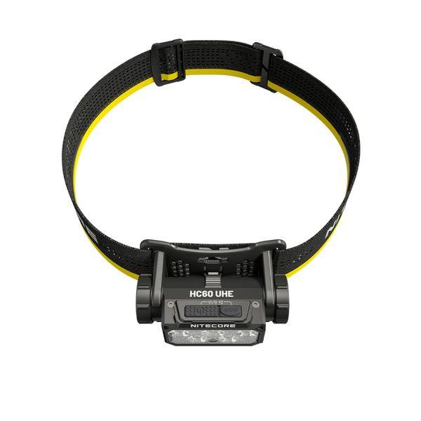 Headlamp Nitecore HC60 UHE, 1600 lm - SPEED LIGHT