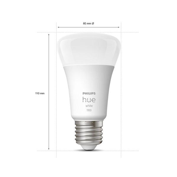Starter kit Philips Hue White, E27, 2700K, 3 pcs + Bridge + Switch - SPEED LIGHT