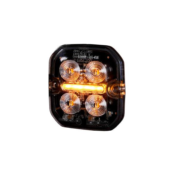 Warning light Purelux Strobe Ultra Slim Square - 8 W /Amber/Red position - SPEED LIGHT