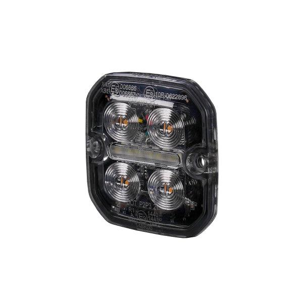 Warning light Purelux Strobe Ultra Slim Square - 8 W /Amber/Red position - SPEED LIGHT
