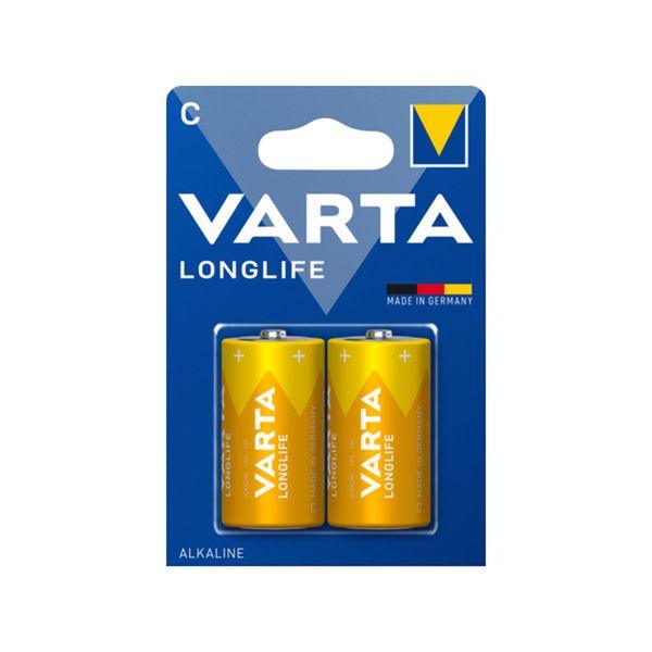 C-battery VARTA Long Life, 2 pcs - SPEED LIGHT