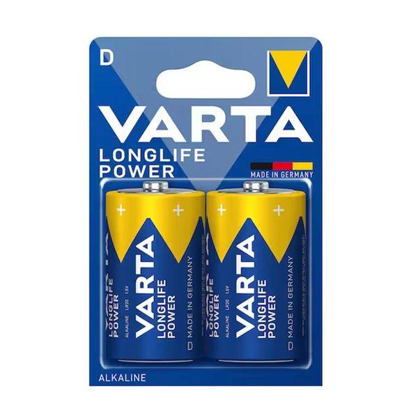 D-battery VARTA Longlife Power, 2 pcs - SPEED LIGHT