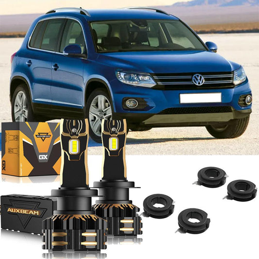 Para bombillas de faros LED Volkswagen Tiguan H7 2010-2011
