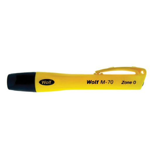 ATEX flashlight Wolf M-70, Zone 0/20, 107 lm - SPEED LIGHT