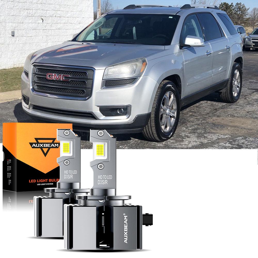 Para bombillas de faros LED GMC Acadia HID D3S 2013-2019