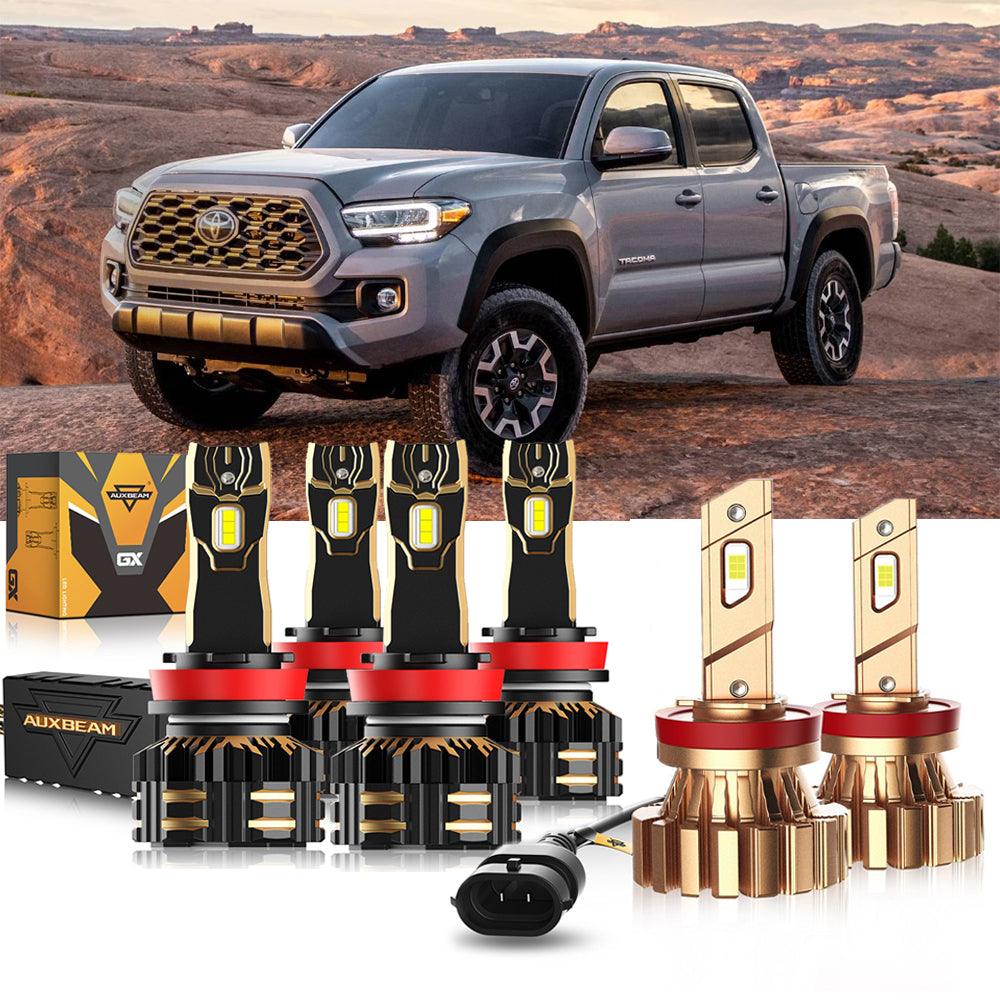 Para Toyota Tacoma H11 2021-2022, paquete de bombillas LED para faros delanteros