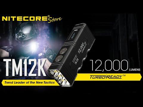 Flashlight Nitecore TM12K, 12000 lm - SPEED LIGHT