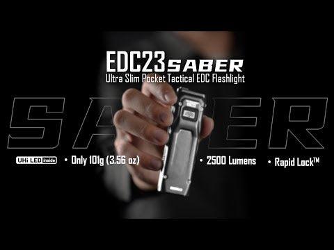 Flashlight Nitecore EDC23, 2500 lm - SPEED LIGHT