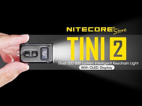 Keychain lamp Nitecore TINI2, 500 lm - SPEED LIGHT