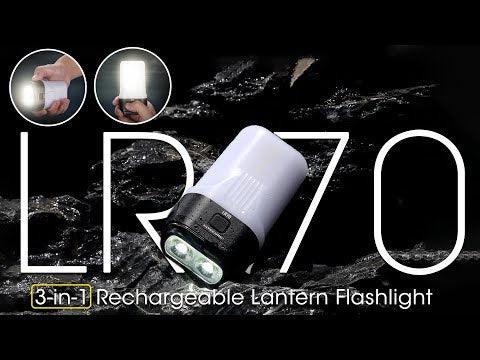 LED lantern Nitecore LR70, 400 lm - SPEED LIGHT
