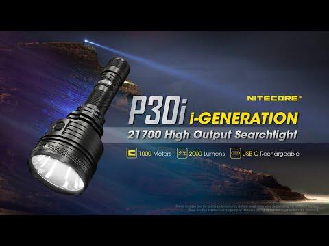 Flashlight Nitecore P30i, 2000 lm - SPEED LIGHT