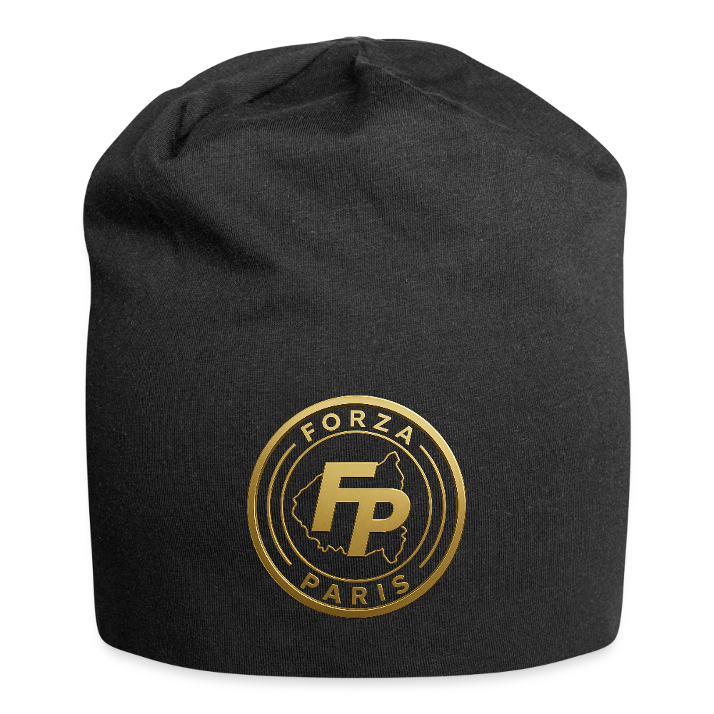 Bonnet en jersey - noir