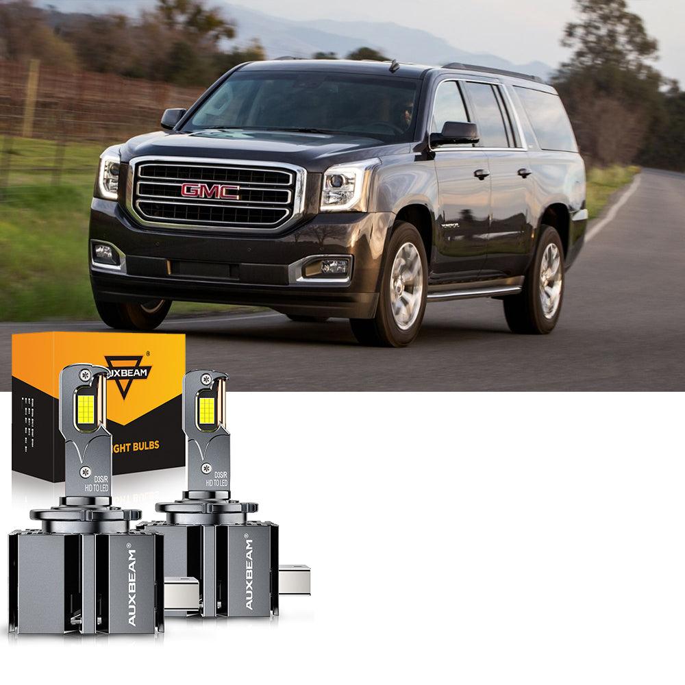 Para GMC Yukon XL 2017-2018 HID 9005 D3S Paquete de bombillas LED para faros delanteros