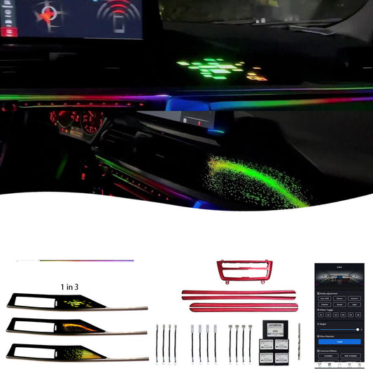 14-19 Série 3 Chine Vente En Gros Haute Qualité Vente Directe Usine Éclairage Ambiant Rouge 20 Lumières Intérieur Voiture Pour Bmw F30