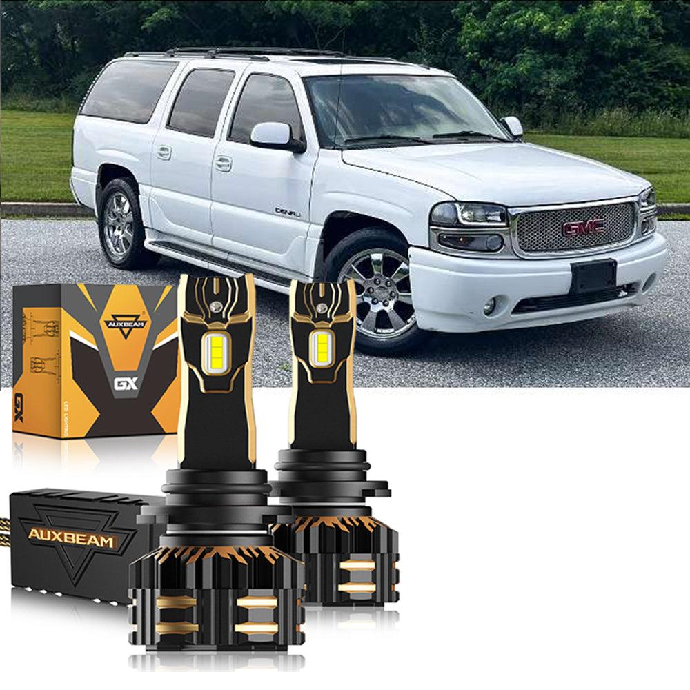 Para GMC Yukon XL 2002-2006 1500 9005 9006 Paquete de bombillas LED para faros delanteros
