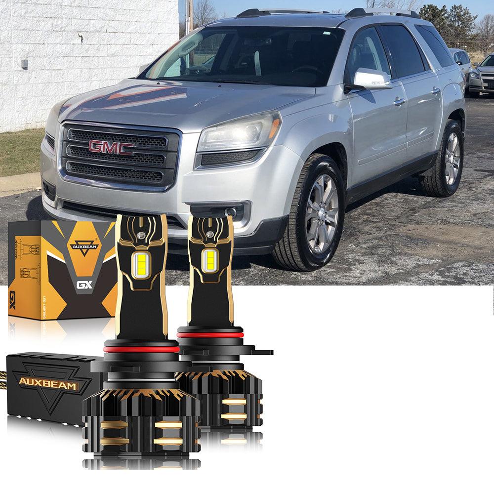 Para bombillas de faros delanteros LED halógenas 9012 para GMC Acadia 2013-2019