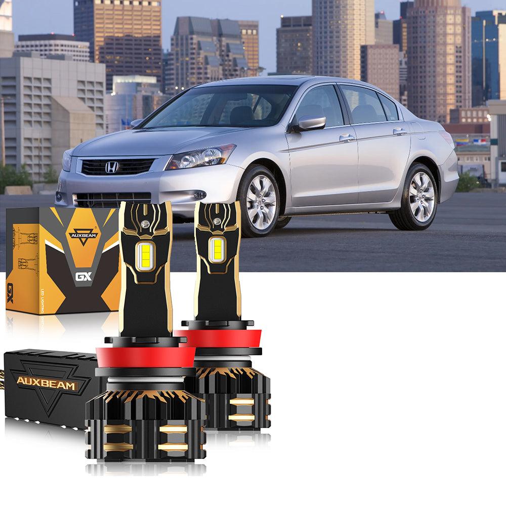 Para Honda Accord 2008-2012 9005 H11 9006 Paquete de bombillas LED para faros delanteros