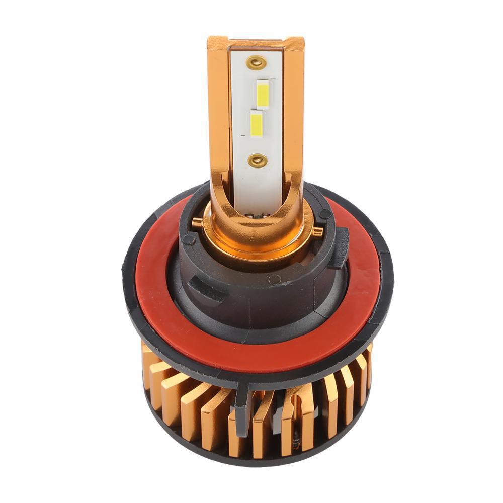 H13 LED Headlight Bulbs 52W 10000LM F2 Series Mini Size 6500K Cool White | 2 bulbs 