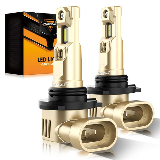 9006/HB4 Bombillas LED para faros delanteros 60W 16000LM Serie Q20-SE 1:1 OEM Tamaño de fábrica 6500K Blanco frío | 2 bombillas 
