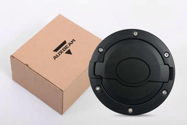 Fuel Tank Cover Gas Fuel Filler Door Cover Fit for Jeep Wrangler JK 2007-2017