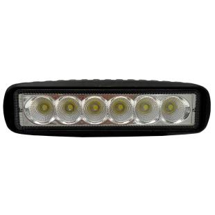 Feu de travail plat 6 leds