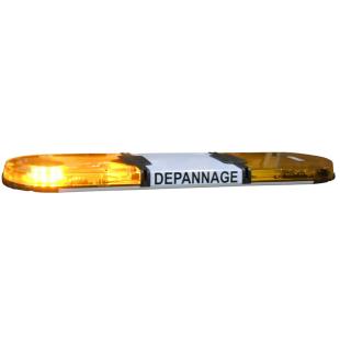 Rampe gyrophares leds oranges et centre illumin￩