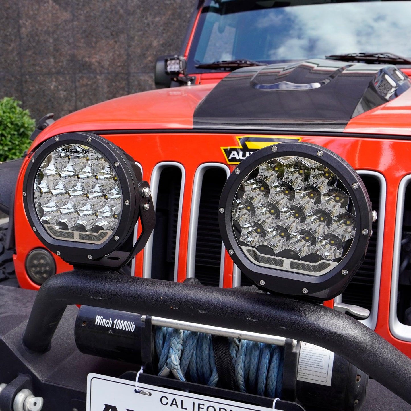 (2pcs/set) 7 Inch 178W Round Off road light Spot Beam LED Driving Lights 