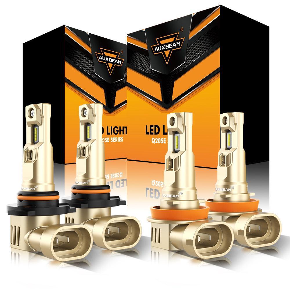 1:1 OEM Tamaño de fábrica Q20-SE Serie 60W 16000LM LED Bombillas para faros delanteros 6500K Blanco frío