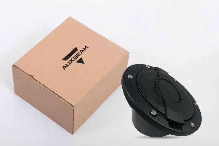 Fuel Tank Cover Gas Fuel Filler Door Cover Fit for Jeep Wrangler JK 2007-2017