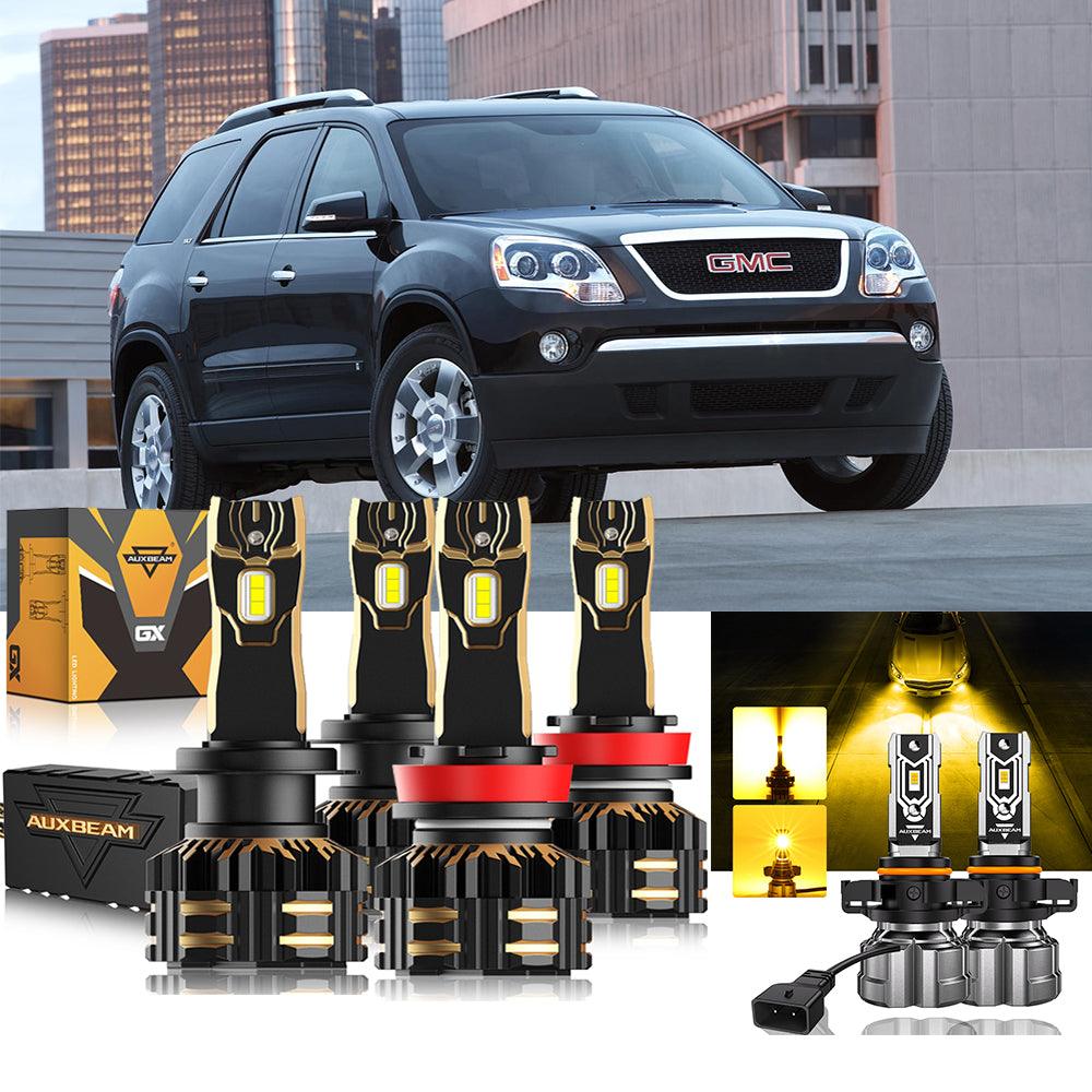 Paquete de bombillas LED para faros delanteros GMC Acadia D1S 2007-2012