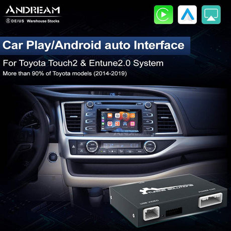 Andream Wireless CarPlay Pour TOYOTA Touch2 2014-2019