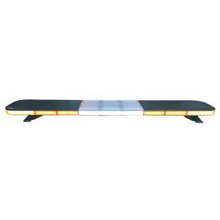 Rampe gyrophare led oranges extra-plate avec centre illumin￩