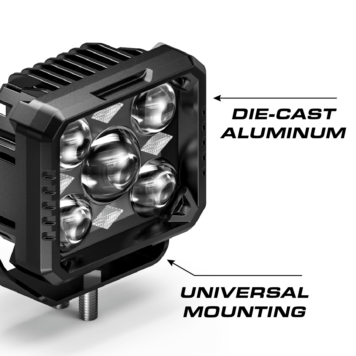 4" Hi/Lo Cube - SPEED LIGHT