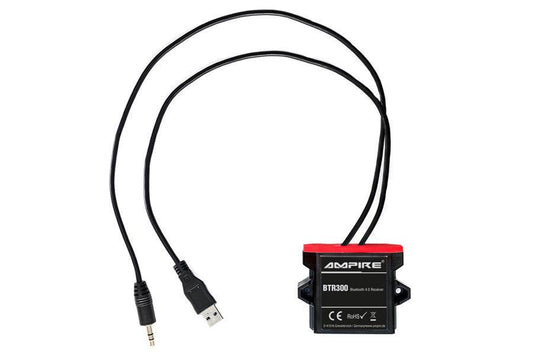A2DP Bluetooth Receiver 3.5 mm jack, USB Ampire BTR300 - SPEED LIGHT