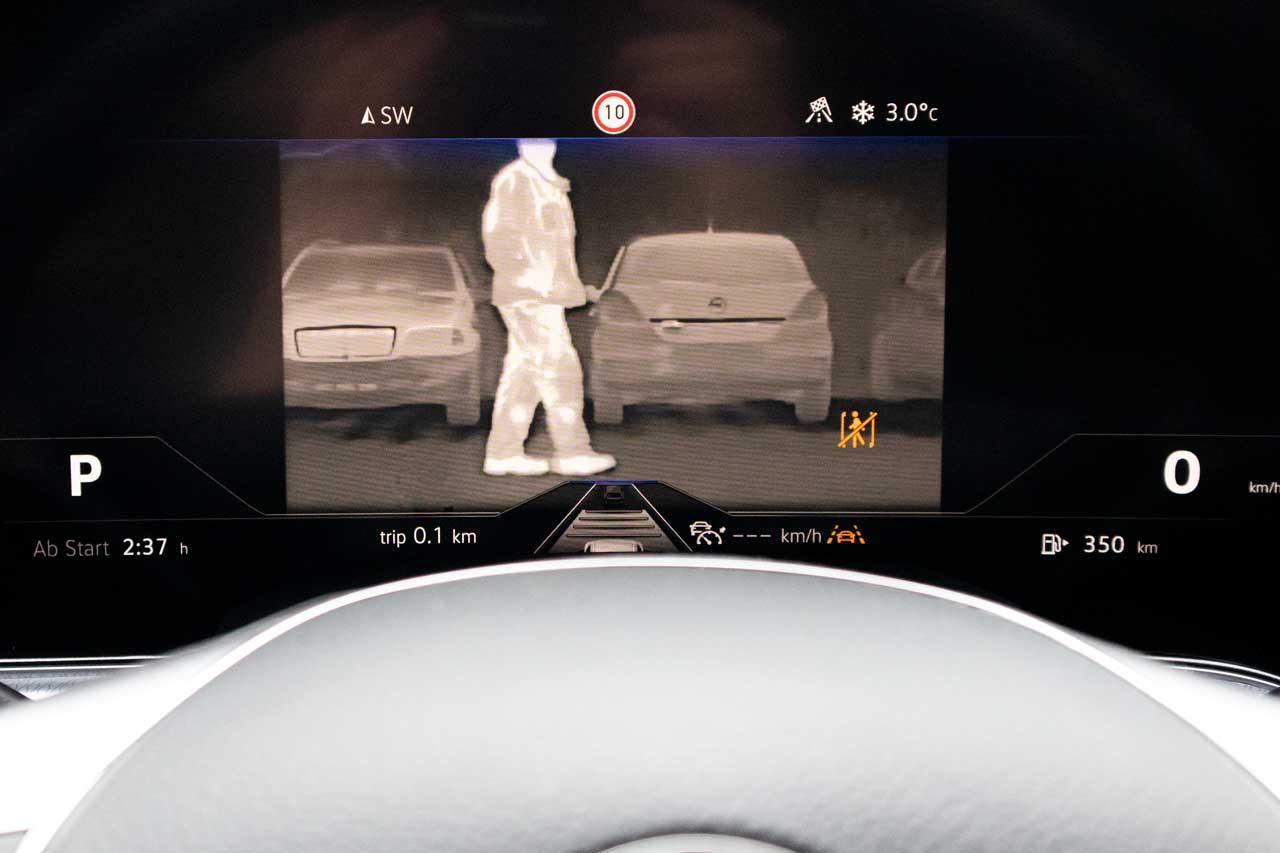 Complete set original night vision assistant for VW Touareg CR - SPEED LIGHT