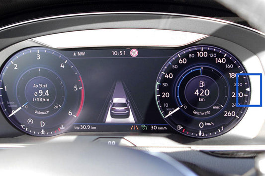 ACC Option 210 km/h for MQB - SPEED LIGHT