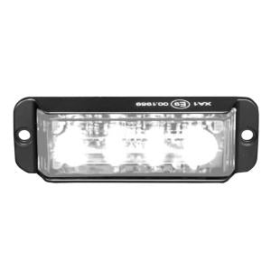 Feu ￠ ￩clat led blanc plat