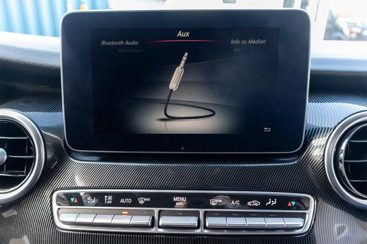 Complete set AUX IN ICON activator for Mercedes Benz NTG5 - SPEED LIGHT