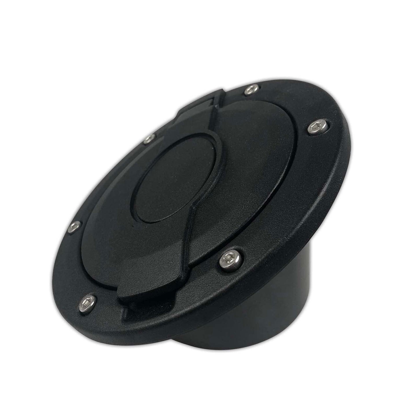 Fuel Tank Cover Gas Fuel Filler Door Cover Fit for Jeep Wrangler JK 2007-2017