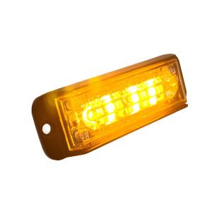 Two-Color LED Flashing Light - Orange and Blue 
