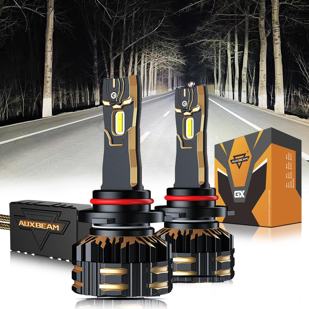 Bombillas LED para faros delanteros más brillantes de la serie GX, 25000 lm, 120 W, 6500 K, blanco frío